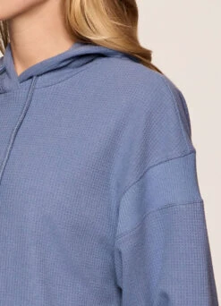 Off Days Relaxed Waffle Knit Hoodie -Rbx Active Wear Shop d6f7c730 07c5 482c 9184 2e37c34723d9