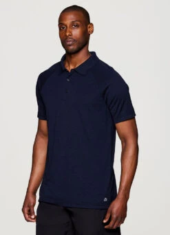 Stay On Course Heathered Polo -Rbx Active Wear Shop dd9933aa b610 4a7a b0fd 9d38f1af815d