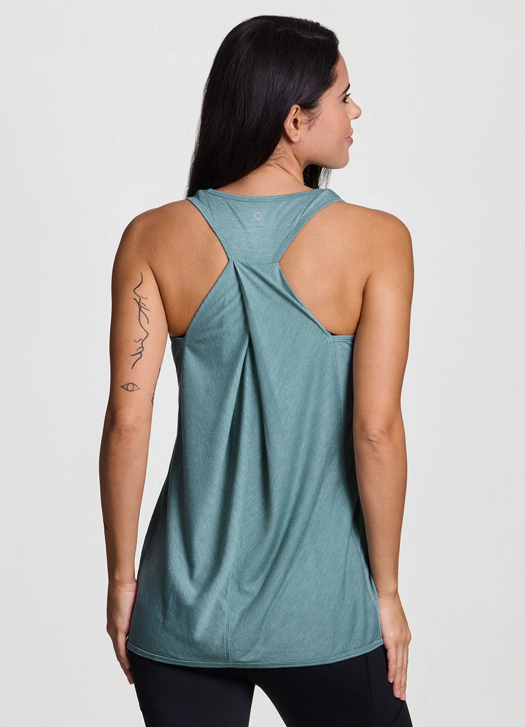 Prime Relaxed Twist Back Tank Top 8 Prime Relaxed Twist Back Tank Top - Image 6