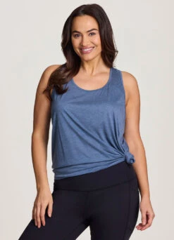 Plus Prime Relaxed Twist Back Tank Top -Rbx Active Wear Shop f246872b c28d 464f b9c5 55bb51f52e61
