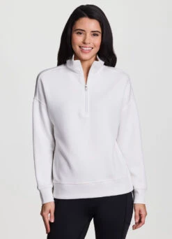 LuxeSoft Mock Neck Quarter Zip -Rbx Active Wear Shop f87083cb da4a 4325 9c20 4b0905d2dde1