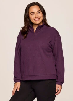 Plus Harbor Ribbed 1/4 Zip -Rbx Active Wear Shop f8b1283d bc40 4286 b345 86df548dc40c