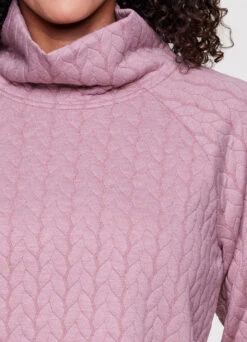 Lennox Cable Cowl Neck Pullover -Rbx Active Wear Shop f9738635 ff52 491a b5ae ff63fab43e66