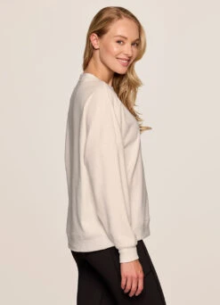 Off Days Relaxed Waffle Knit Sweatshirt -Rbx Active Wear Shop fb69fad6 cfea 40e3 8e99 fbfd44ded5e0